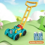 Bubble Mower For Toddlers Bubble Blower Machine Kids Toys For Toddlers Boys Girls Age 3+ Years Old Indoor Outdoor Push Gardening Summer Toy Gifts For Birthday Party 50ml/Bubble Pinball compatible with